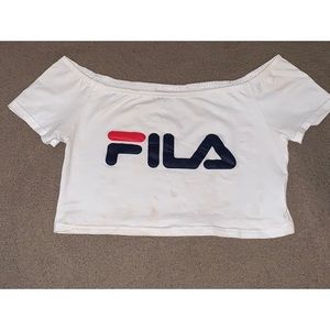 Fila Crop Top (READ DESCRIPTION) 💙